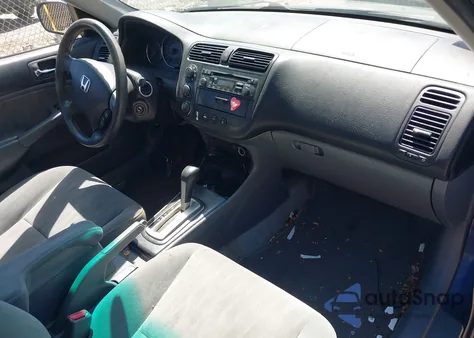 2005 Honda Civic Ex из США, поврежденный, VIN 2HGES26785H590971